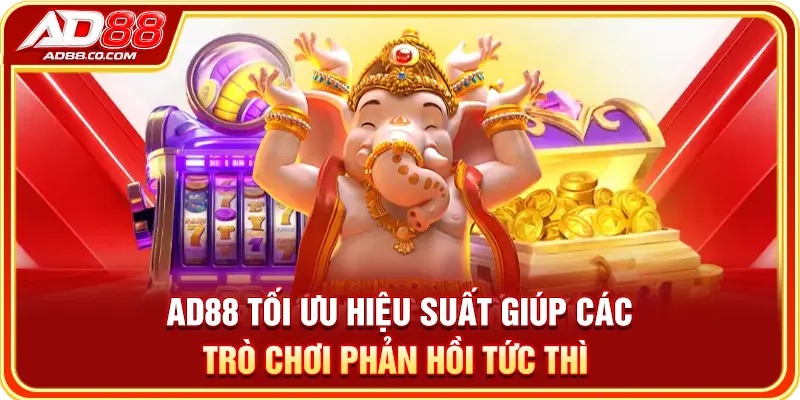 Giao diện điều khiển của một game slot trên AD88