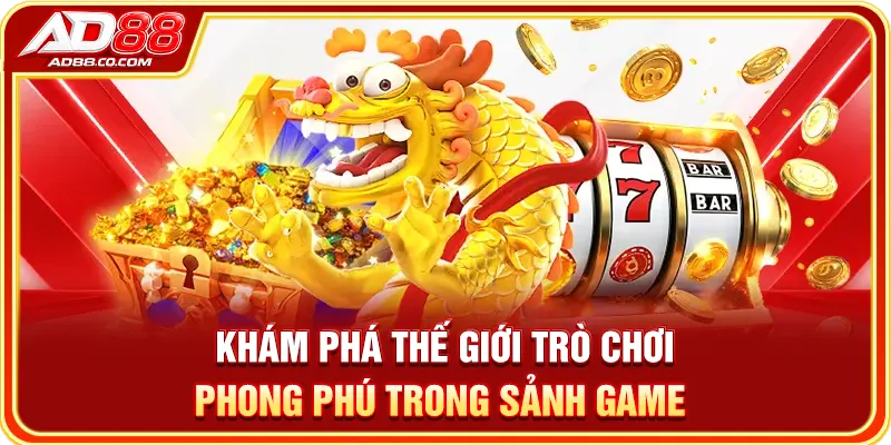Danh mục game slot hiển thị theo từng phiên bản