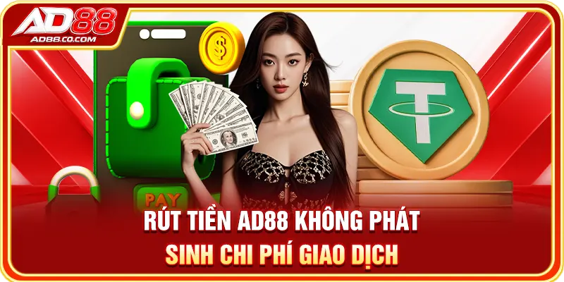Đối chiếu trạng thái và chi phí giao dịch rút tiền AD88