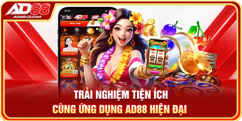 Giao diện ứng dụng AD88 trên thiết bị di động