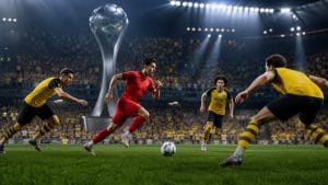 Pha bóng minh họa Bayern hạ Dortmund tại Siêu cúp Đức 2026