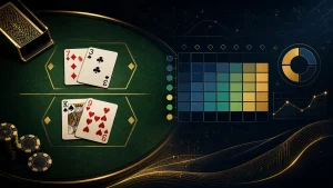 Minh họa phân tích cược phụ Baccarat Pair và Tie