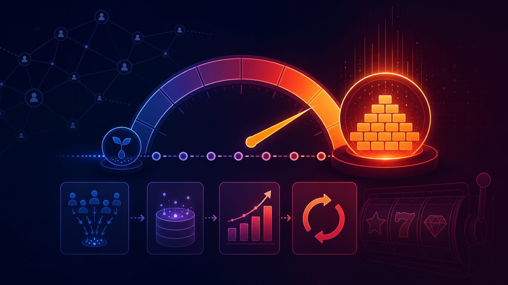 Jackpot Lũy Tiến Là Gì? Cách Đọc Quỹ, Điều Kiện Và RTP 2 jackpot lũy tiến là gì: Minh họa quỹ jackpot lũy tiến tăng và reset theo chu kỳ