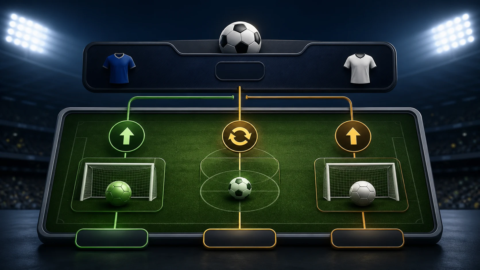 Kèo Hòa Được Hoàn Tiền Là Gì? Cách Đọc Draw No Bet 2 kèo hòa được hoàn tiền là gì: Sơ đồ ba kết quả của kèo hòa được hoàn tiền trong bóng đá