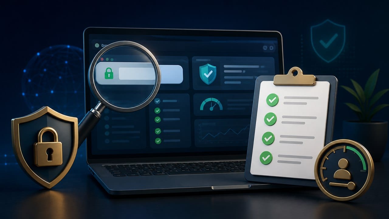 Nhà Cái Uy Tín 2 Minh họa kiểm tra nhà cái uy tín bằng tên miền, bảo mật và checklist