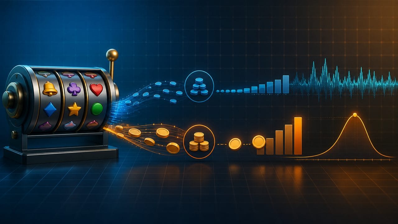 RTP Là Gì? Cách Đọc RTP, Volatility Và Hit Frequency 2 RTP là gì: Minh họa RTP, volatility và hit frequency trong game slot