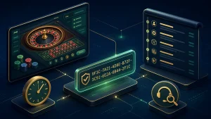 Minh họa mã game round ID dùng để tra soát một ván casino