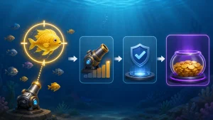 Jackpot Fish trong bắn cá: Minh họa mục tiêu Jackpot Fish và điều kiện đủ tư cách